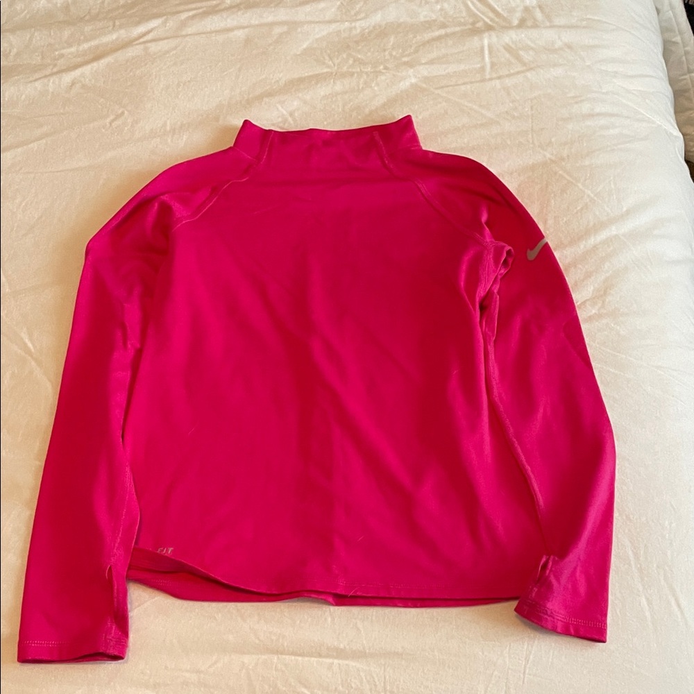 Nike Pro Dri-FIT Fuchsia Long Sleeve